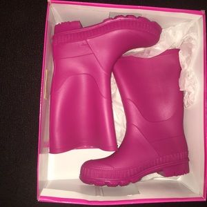 NEW Pink Rain boots